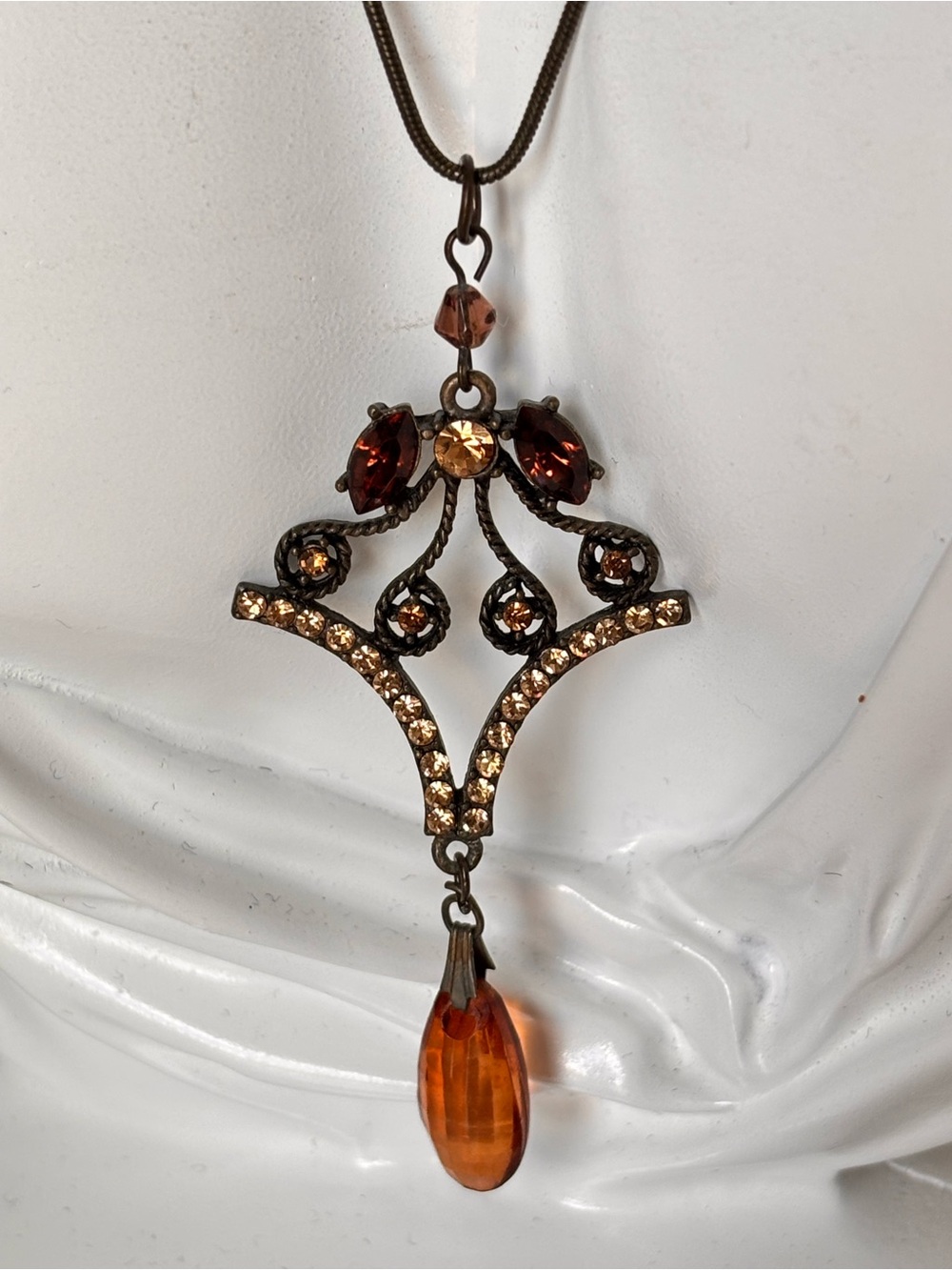 🌷5/25$ vintage-style "1928" brand Art Deco necklace